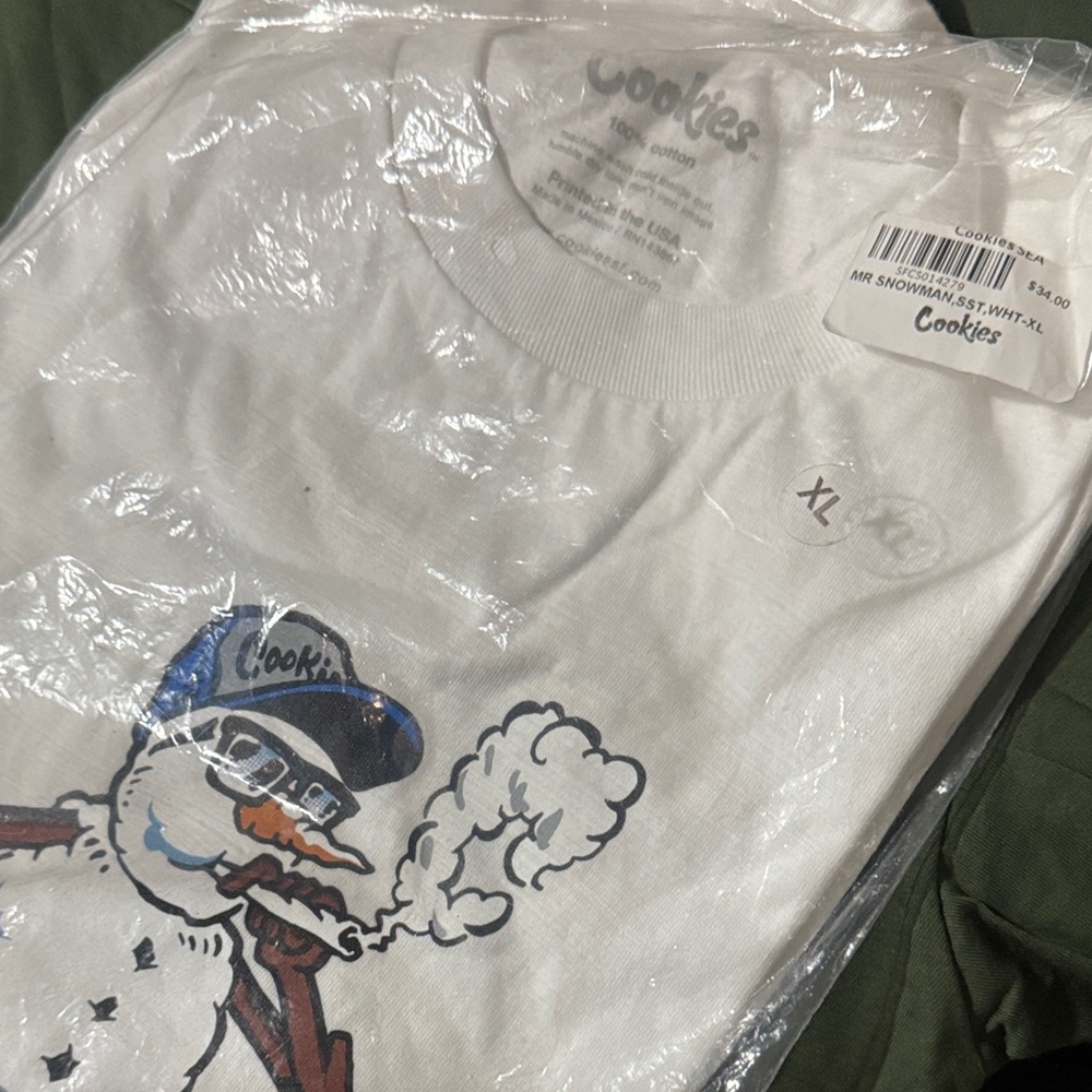 Cookies White Short Sleeve Tee